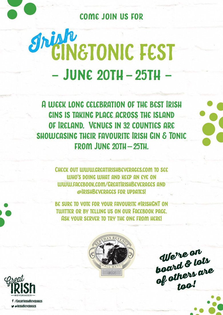 Irish Gin & Tonic Festival