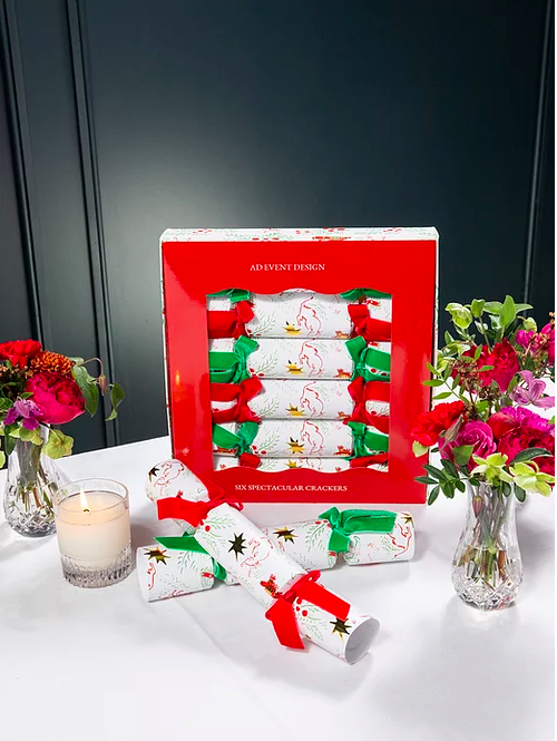 Limited Edition Luxury Christmas Crackers by AD Event Design