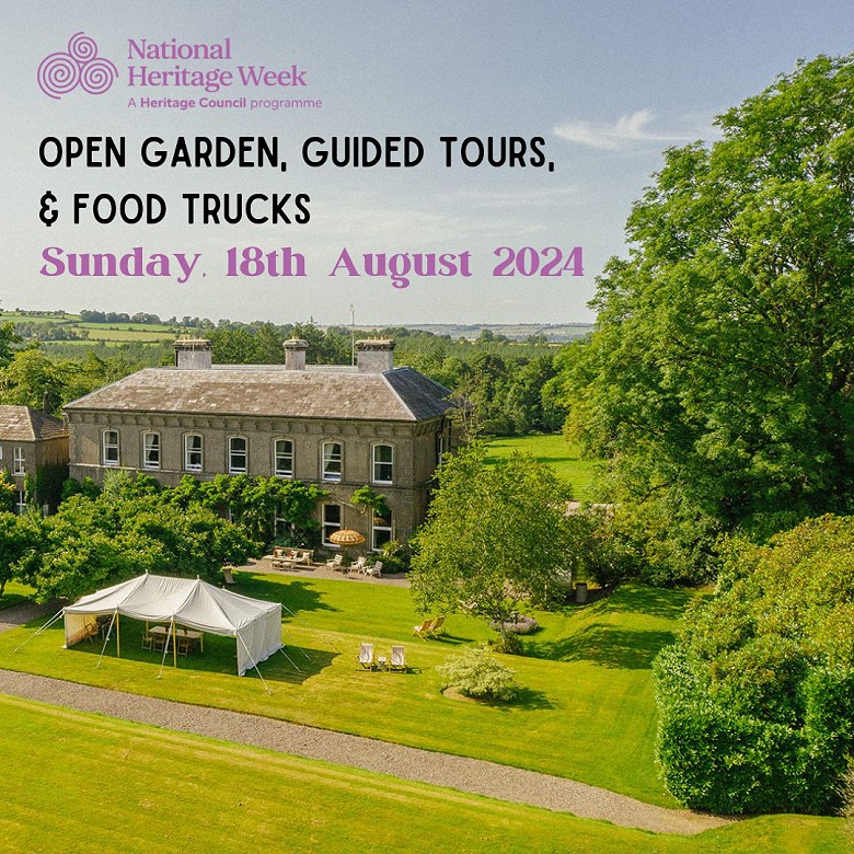 National Heritage Week Open Day at Ballyvolane House 18th August 2024