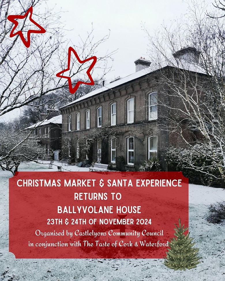 Christmas Market and Santa Experience at Ballyvolane House