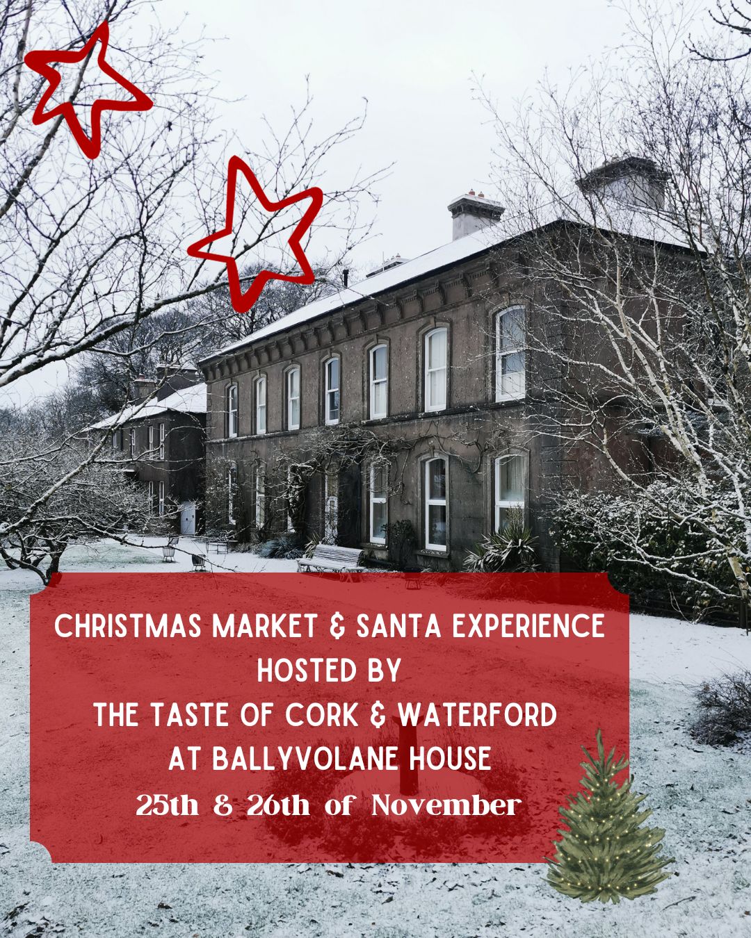 Taste of Cork & Waterford Christmas Market at Ballyvolane House News