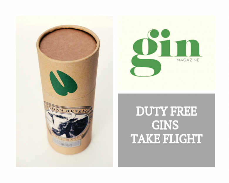 Gin Magazine - Duty Free gins take flight - Bertha's Revenge Gin