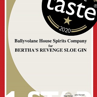 Great Taste Award Gold Star for Sloe Bertha