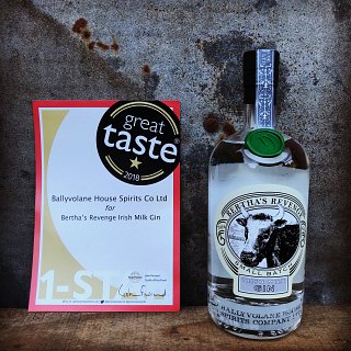 Great Taste Award 2018 for Bertha's Revenge Gin