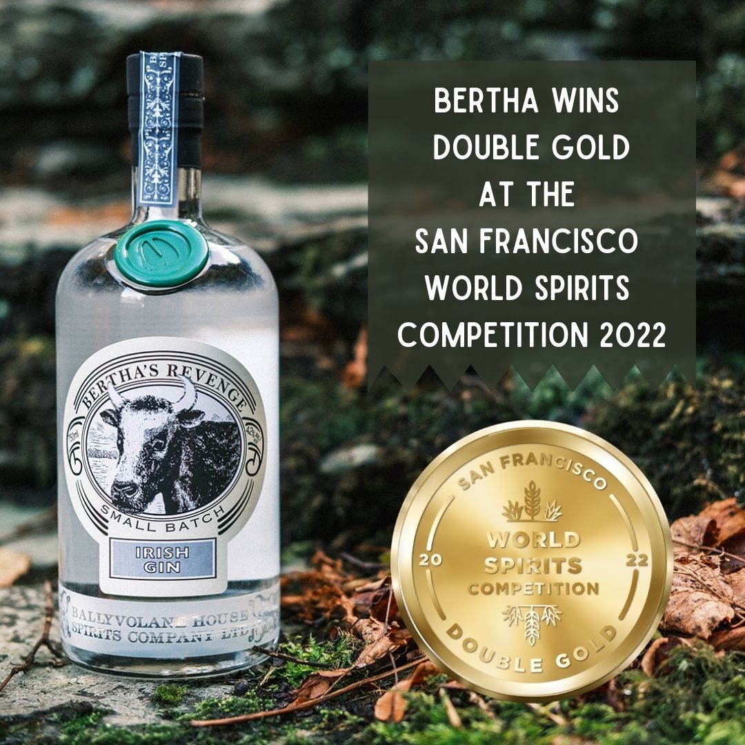 Double Gold for Bertha's Revenge Gin San Francisco World Spirits