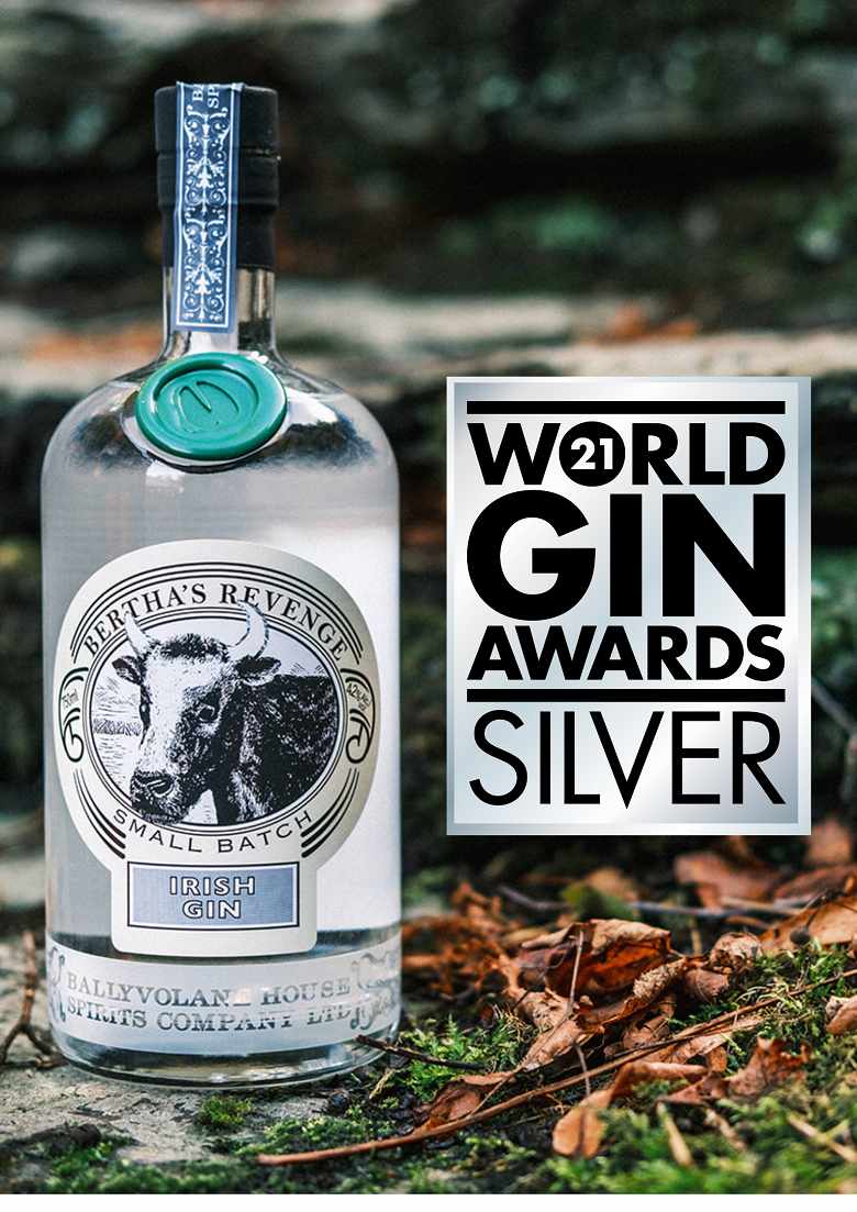 World Gin Awards 2021 - Silver for Bertha's Revenge Gin