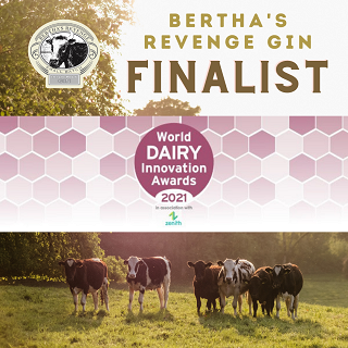 Bertha's Revenge Gin World Dairy Innovation Awards 2021 Finalist